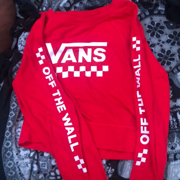 red vans sweater